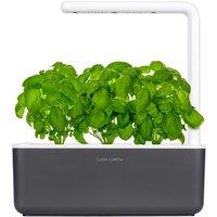 CLICK&GROW Smart Garden 3 Automatic Growing Pot - Dark Grey, Silver/Grey