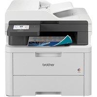 BROTHER DCPL3555CDW All-in-One Wireless Laser Printer, White