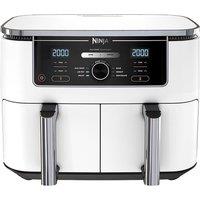 NINJA Foodi MAX Dual Zone AF400UKWH Air Fryer - White, White