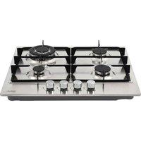 BELLING GHU603RI STA 60 cm Gas Hob - Stainless Steel, Stainless Steel
