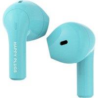 HAPPY PLUGS Joy Wireless Bluetooth Earbuds - Turquoise, Blue