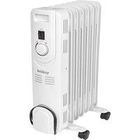 BELDRAY 7 Fin EH3748 Portable Oil-Filled Radiator - White, White