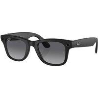 RAY-BAN Meta Wayfarer (Standard) Smart Glasses - Matte Black, Polarised Gradient Graphite