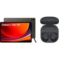 Samsung Galaxy Tab S9+ 12.4" Tablet (512 GB, Graphite) & Galaxy Buds2 Pro Wireless Bluetoot