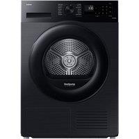 SAMSUNG Series 5 AI Energy DV90CGC0A0ABEU 9 kg Heat Pump Tumble Dryer - Black, Black