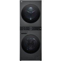 LG WashTower WT1210BBTN1 WiFi-enabled 12 kg Washer Dryer - Black, Black