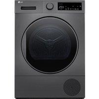 LG T200 FDT208S 8 kg Heat Pump Tumble Dryer - Dark Silver, Black,Silver/Grey