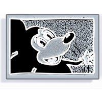 YELLOWPOP Disney x Keith Haring Mickey 2 LED Wall Lamp - Black & White