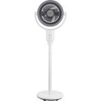 LOGIK L45PFW24 7" Pedestal Fan - White & Grey, White,Silver/Grey