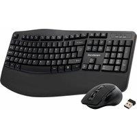 SANDSTROM Ergonomic SERGOCS25 Wireless Keyboard & Mouse Set
