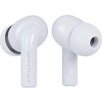 HAPPY PLUGS Joy Pro Wireless Bluetooth Noise-Cancelling Earbuds - White, White