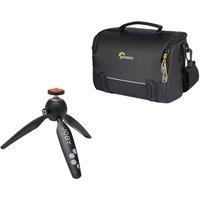 LOWEPRO Adventura Go SH 160 DSLR Camera Bag - Black, Black