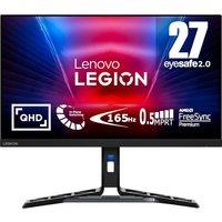 LENOVO Legion R27q-30 Quad HD 27" IPS LCD Gaming Monitor - Black, Black