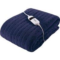 Silentnight Comfort Control Heated Throw - Navy, 160 x 120 cm