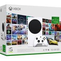 Microsoft Xbox Series S & 3 Months of Xbox Game Pass Ultimate Bundle - 512 GB SSD, White
