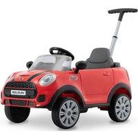 ROLLPLAY Mini Cooper Car Kid's Ride-on Toy - Red, Black,Red
