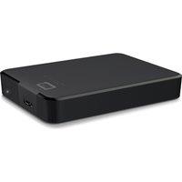 WD Elements Portable Hard Drive - 5 TB, Black, Black