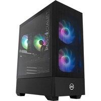 PCSPECIALIST Flux 321 Gaming PC - AMD Ryzen 7, RX 7800 XT, 1 TB SSD, No OS, Black