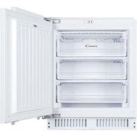 CANDY CUS68EWK Integrated Undercounter Freezer - Fixed Hinge, White