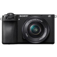 SONY a6700 Mirrorless Camera with E PZ 50mm f/3.5?5.6 OSS Lens, Black