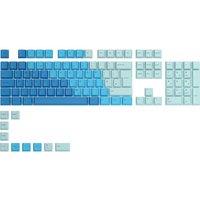 GLORIOUS GPBT Keycaps - UK Layout, Ocean Blue, Blue
