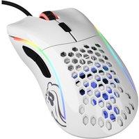 GLORIOUS Model D RGB Optical Gaming Mouse - Glossy White, White