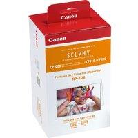 CANON RP-108 100 x 148 mm Photo Paper & Ink Set - 108 Sheets, White