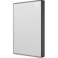 SEAGATE One Touch Portable Hard Drive - 1 TB, Silver, Silver/Grey