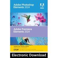 ADOBE Photoshop Elements 2024 & Premiere Elements 2024 - Student & Teacher Edition for Windows ? 1 user (download)