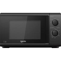 IGENIX IGM0820B Solo Microwave - Black, Black