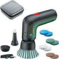 BOSCH UniversalBrush Electric Cleaning Brush Set - Black & Green, Green