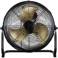 RUSSELL HOBBS RHGF1221BG 12" Turbo Fan - Gold & Black, Gold,Black
