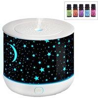 RIO Dream Time Portable Aroma Diffuser, Humidifier & Night Light - White