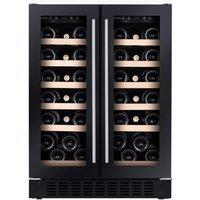 CDA CFWC624BL Wine Cooler - Black, Black