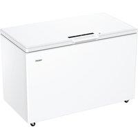 HAIER Series 7 HCE420EK Chest Freezer - White, White