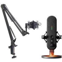 Steelseries Alias USB Microphone & ADXMCARM24 Microphone Boom Arm Bundle