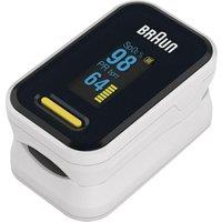 BRAUN BXYK81CEU Pulse Oximeter - Black & White, Black,White