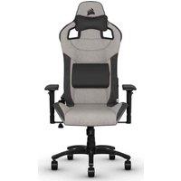 CORSAIR T3 RUSH 2023 Gaming Chair - Grey & Charcoal, Silver/Grey