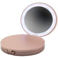JML NuYou Tri-Fold Mirror - Rose Gold, Pink