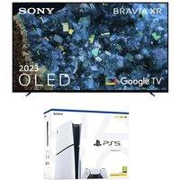 55" Sony BRAVIA XR-55A84LU Smart 4K Ultra HD HDR OLED TV & PlayStation 5 Model Group (Slim)