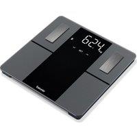 BEURER BF 500 Smart Bathroom Scale - Black, Black,Silver/Grey