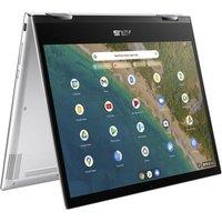 ASUS Flip CM3200MT 12" 2 in 1 Refurbished Chromebook - MediaTek MT8192, 128 GB eMMC, Grey (Very Good Condition), Silver/Grey