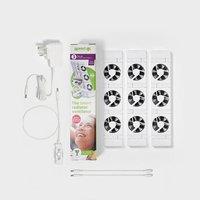 SPEEDCOMFORT Trioset Smart Radiator Fan - White, White