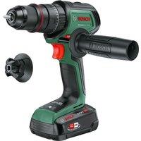 BOSCH AdvancedImpact 18V-80 Cordless Hammer Drill with 1 Battery