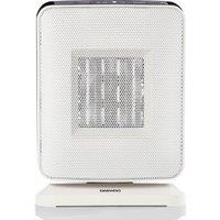 DAEWOO HEA1896GE Ceramic Fan Heater - White, White