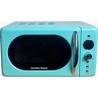 HAMILTON BEACH Retro HB70H20M Compact Solo Microwave - Mint, Blue