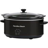 Hamilton Beach The Family Favourite Slow Cooker - Black, Black