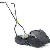 WEBB WEH12R Cordless Cylinder Lawn Mower - Green & Black