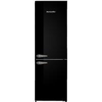 MONTPELLIER Retro MAB386EK 60/40 Fridge Freezer - Black, Black