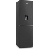 HISENSE RB327N4WBE 50/50 Fridge Freezer - Black, Black